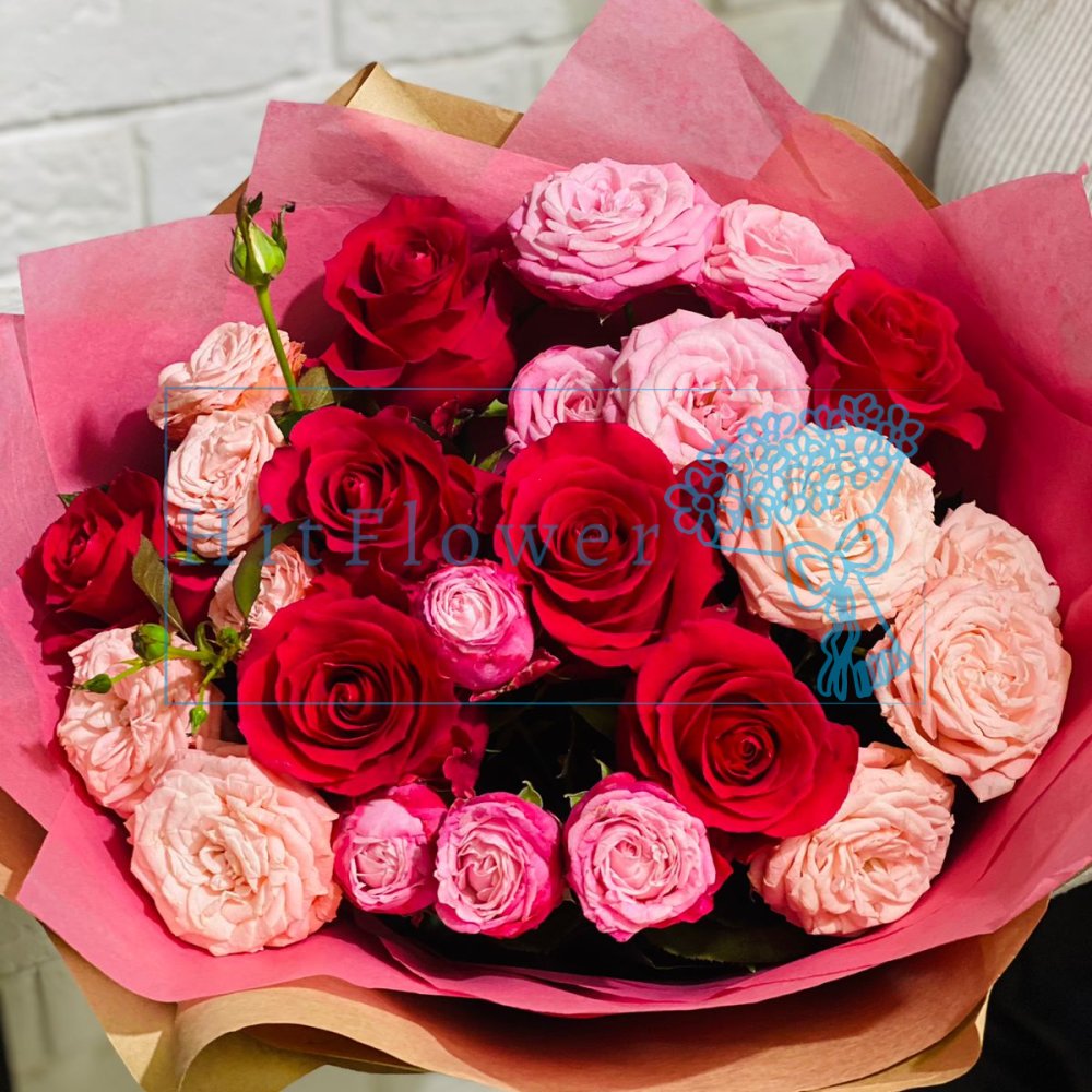 Букет закат Букет роз Закат