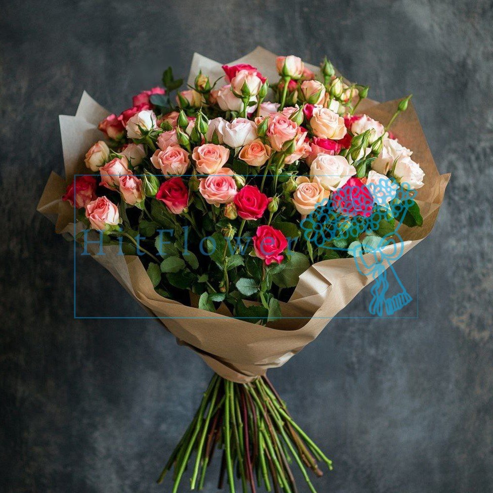 Букет Радужный Восход Букет роз Радужный Восход